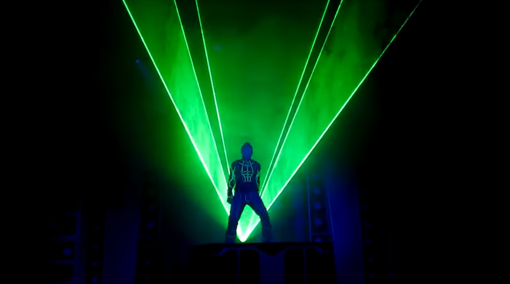 Лазермен Шоу Laserman Show