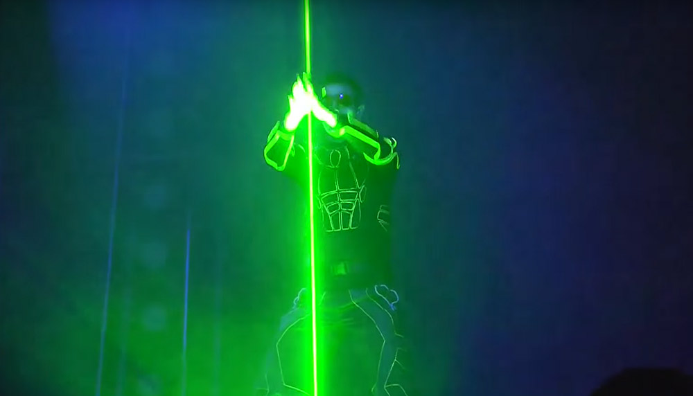Лазермен Шоу Laserman Show